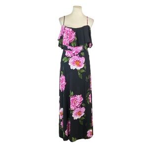 Woman’s Premier Amour floral cold shoulder maxi dress size 12